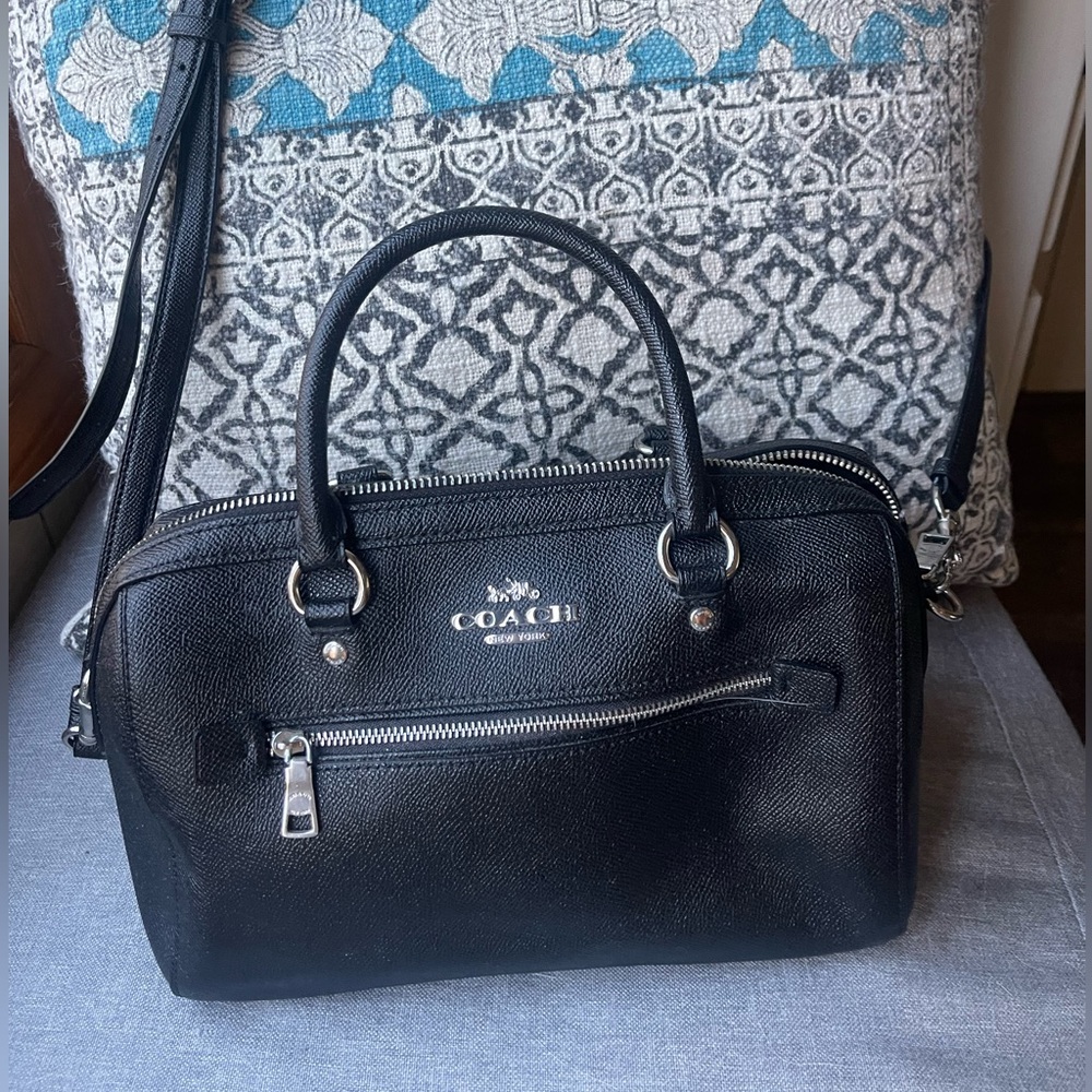 Authentic Coach Rowan Sachel bag with strap - Picture 2 of 6